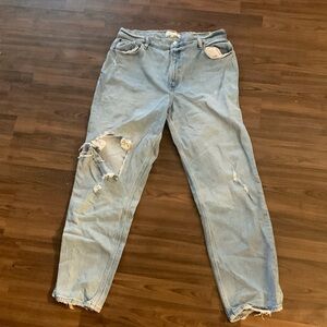 Curve Love Abercrombie & Fitch90’s Straight Ultra High Rise Jeans Size 33
